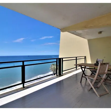 Front Sea In Praia Formosa Funchal (Madeira)